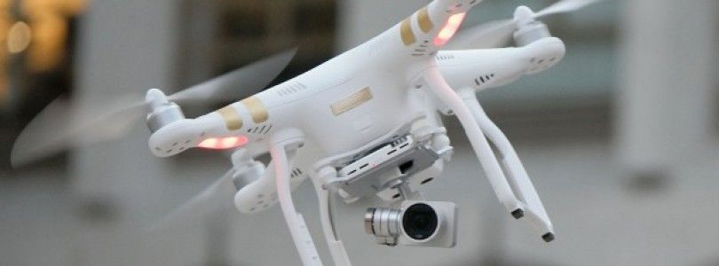Vídeo de un DJI Phantom 3 estampado durante la grabación