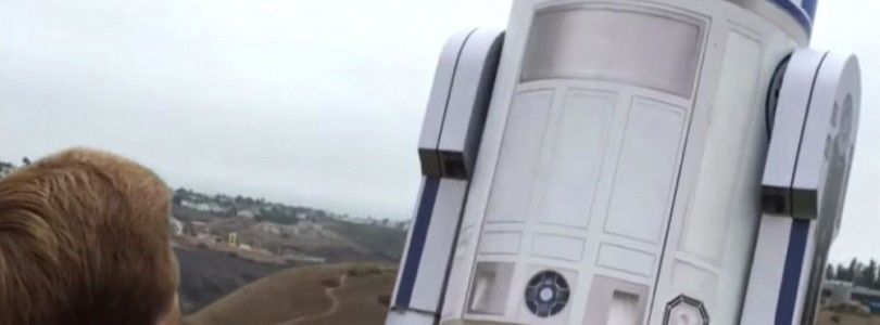 R2D2 finalmente vuela al convertirse en un dron