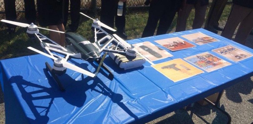 La policía encuentra un dron cargado de droga y porno cerca de la prisión de Maryland