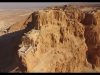 Vista de la fortaleza de Masada en 4K