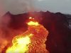 Increíbles planos de un río de lava grabados con el DJI Inspire 1