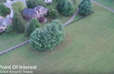 Vídeo mostrando el DJI Inspire 1 con los distintos modos de Waypoints y girando alrededor de un punto de interés