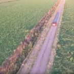 Ejemplo del modo Follow Me en un DJI Phantom 3 Advanced