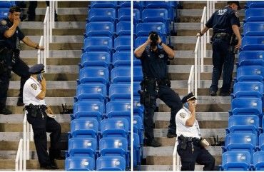Detenido el profesor al que se le cayó su 3DR Solo en pleno partido del US Open