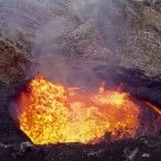 Nuevamente, increíbles imágenes de lava obtenidas gracias a los drones