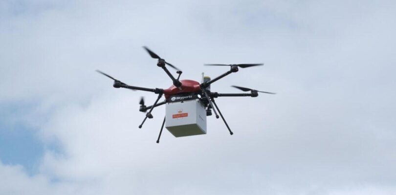 Un grupo investiga el potencial de los servicios de entrega con drones habilitados para 5G en regiones desatendidas del Reino Unido.