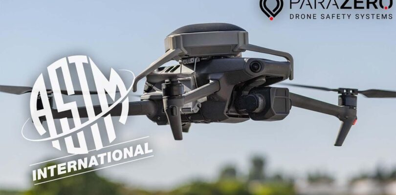 El sistema SafeAir Mavic 3 de ParaZero recibe la certificación ASTM para operaciones de drones sobre áreas pobladas