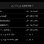 DJI actualiza Neo y Avata 2 con la versión V01.00.0400 para compatibilidad con gafas N3