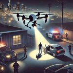 Uso de drones eficaz: la policía de Culver City captura a un ladrón de coches durante la noche