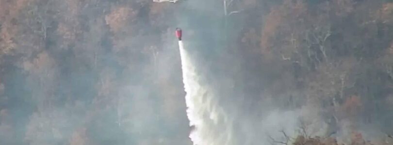 Drones de la policía estatal, clave en la lucha contra el devastador incendio en el Valle de Hudson