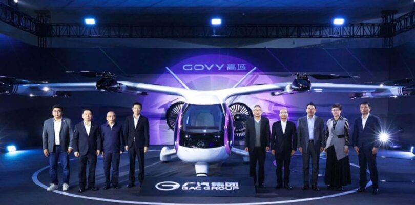 GAC Group lanza su espectacular aventura eVTOL con el innovador modelo AirJet